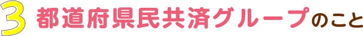 3.都道府県民共済グループのこと