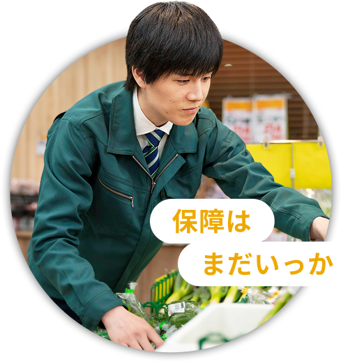 保障はまだいいや